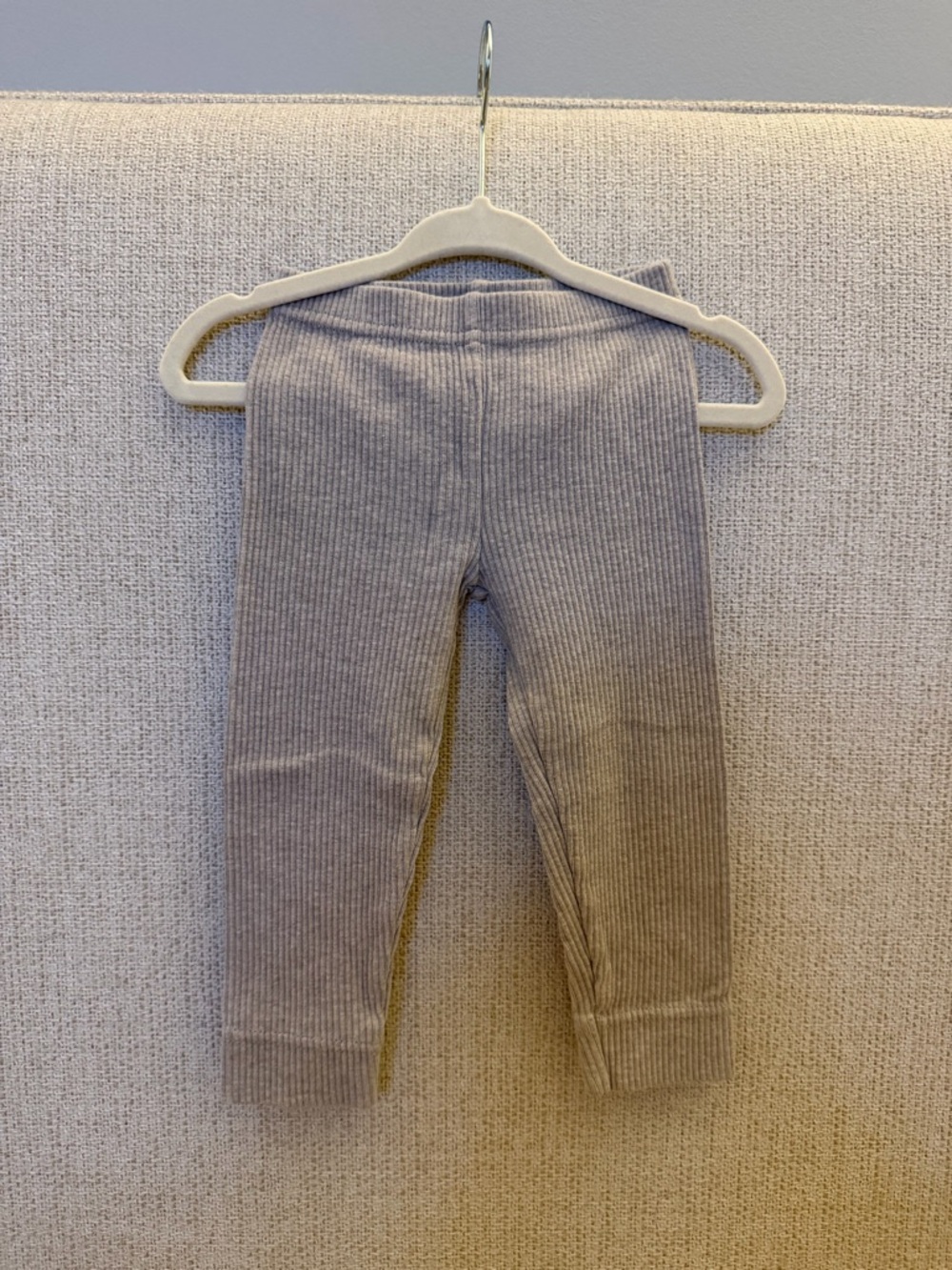 Jamie Kay Kids Ribbed Leggings - Gray